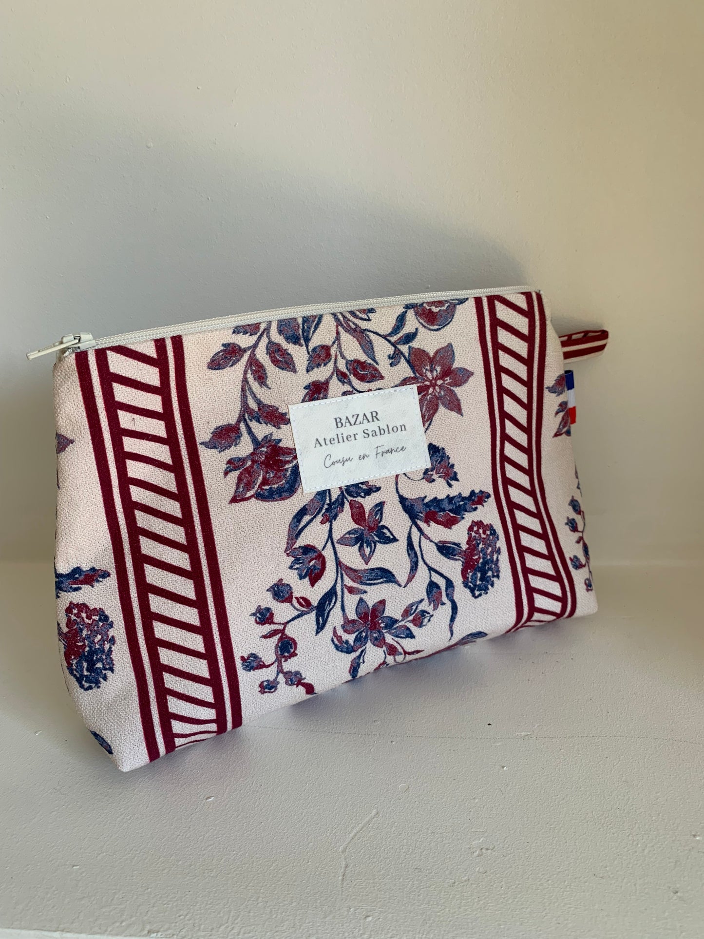 Trousse de Toilette - Maison de Campagne Rouge Bleu