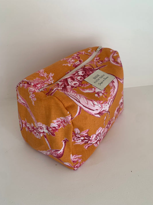 Trousse de Toilette XL - Jouy de Fruits Orange