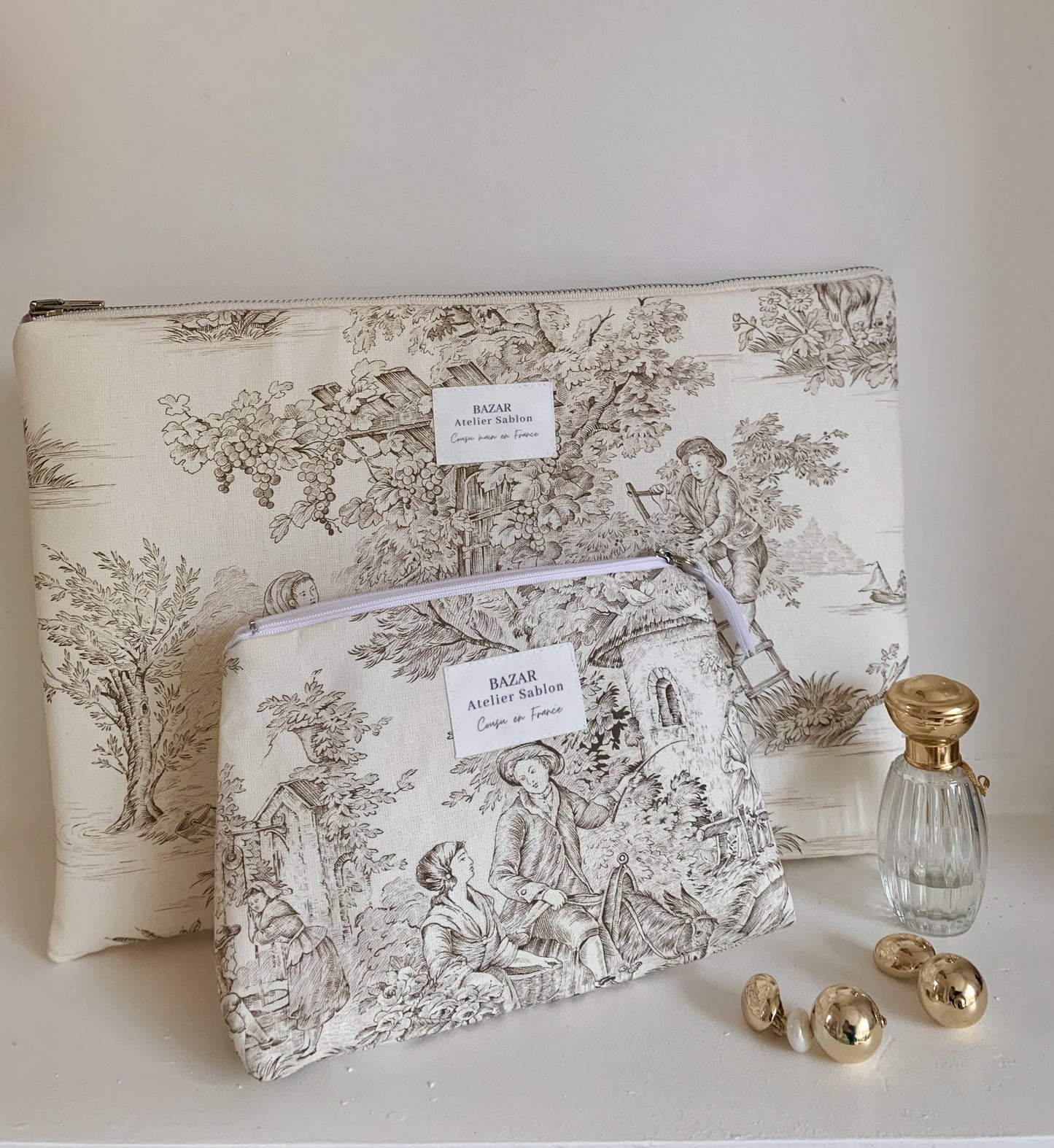 Trousse de Toilette - Jouy de Fruits Moka